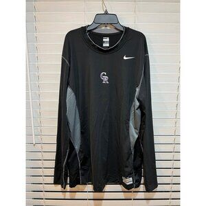 Nike Pro Baseball Colorado Rockies Long Sleeve  -‎ Size XXL